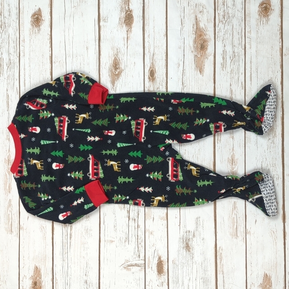 Carter's Christmas Holiday Trees on Car Footies 12M - Picture 6 of 6